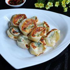 青菜鸡蛋生煎馄饨